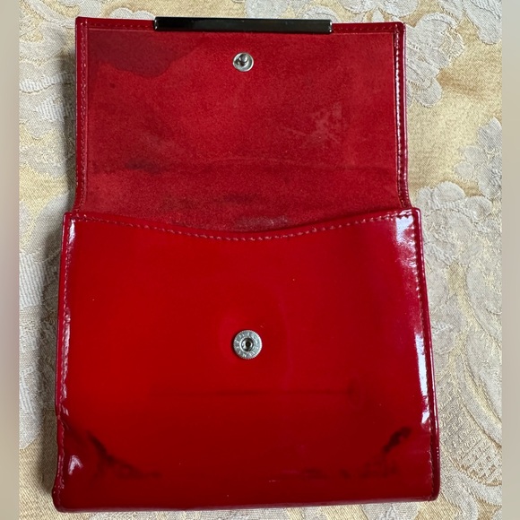 Authentic Gucci wallet Red Patent Leather 90s Vintage - Picture 4 of 13